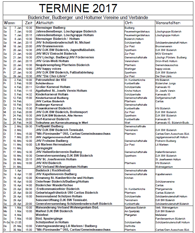 Termine 2017 (01.01-30.06.)