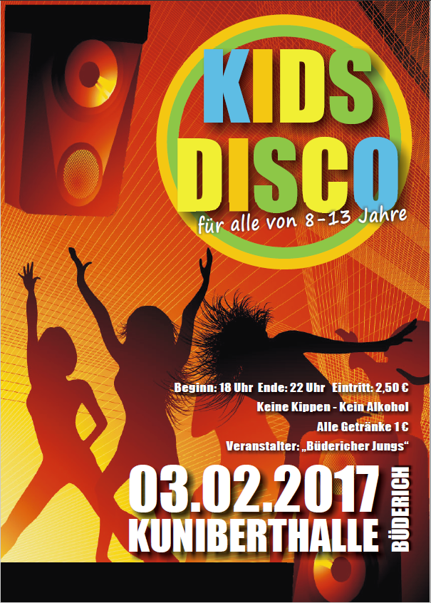 KidsDisco Büderich 2017